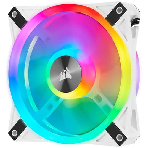 Corsair ICUE QL120 RGB White Cabinet Fan (Triple-Pack)